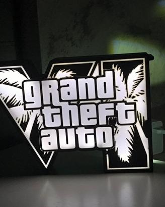Lampada led  Lightbox GTA VI