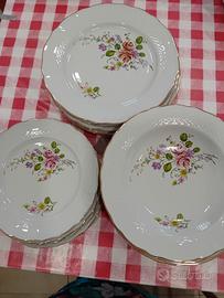 servizio piatti vintage porcellana royal 