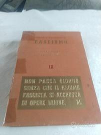 raccolta libri sul fascismo 