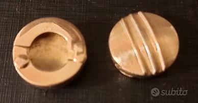copribottoni da polsino camicia in oro 18 kt