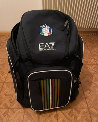 Zaino porta scarponi FISI EA7 Emporio Armani nuovo