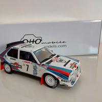 Modellino Lancia Delta S4 Ottomobile Martini 1:18