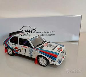 Modellino Lancia Delta S4 Ottomobile Martini 1:18