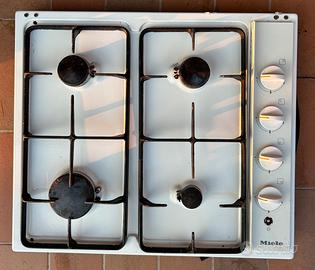 Piano cottura a gas GPL Miele 4 fuochi 58x50