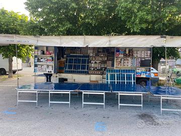 furgone cassonato attrezzato per ambulanti