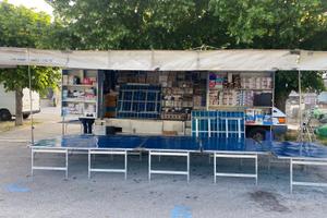 furgone cassonato attrezzato per ambulanti