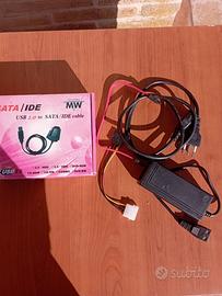 Kit Adattatore USB 2.0 a IDE / SATA per HD