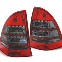 FANALI MERCEDES CLASSE C W203 00-07 LED ROSSO BIAN