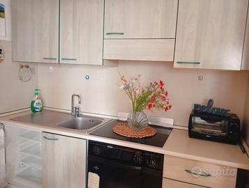 CUCINA 220 CM -  forno, frigo e lavello inclusi