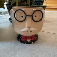 Vaso in ceramica nuovo