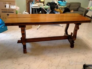 TAVOLO CONSOLLE IN LEGNO