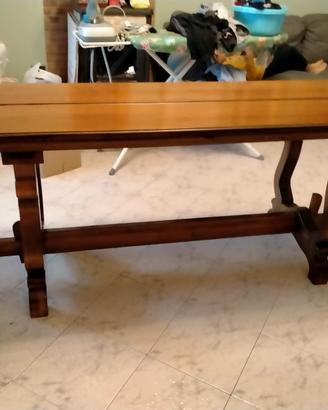 TAVOLO CONSOLLE IN LEGNO