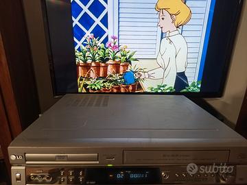 Combinato LG VCR+ DVD da sistemare