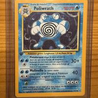 Pokemon Poliwrath set base prima edizione ITA