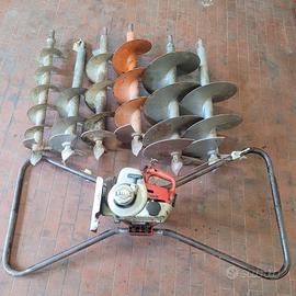 Trivella mototrivella scoppio STIHL 08s + 6 punte