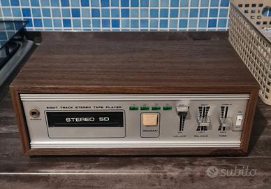 Stereo 8 con cassette e casse NUOVE 