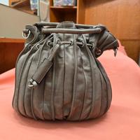 borsa  a secchiello  color tortora