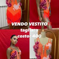 Vestito da ballo latino