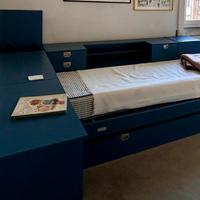 Cameretta ragazzo con mobile e 2º letto estraibile