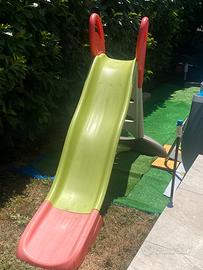 Scivolo giardino grande con attacco acqua smoby