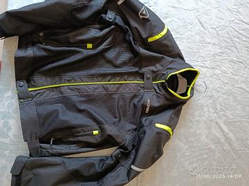 Giacca moto con protezioni 