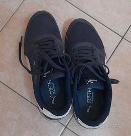 Scarpe Puma Blu e Bianche