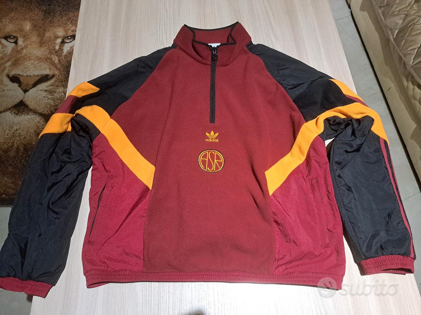 felpa pile adidas As Roma Limited Edition Sports In vendita a Roma