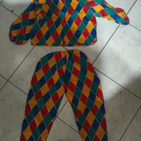 vestito carnevale Arlecchino 