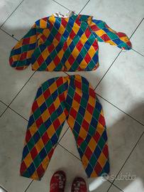 vestito carnevale Arlecchino 