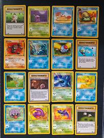 Lotto Carte Pokemon Fossil Prima Edizione 