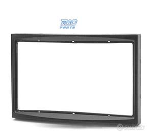 CORNICE NERA RADIO 2-DIN PER CITROEN C2 C3 BERLING