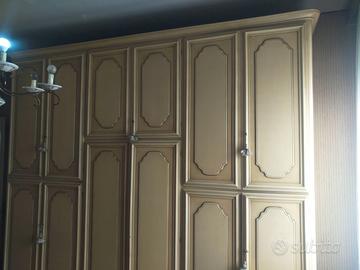 Armadio laccato bianco