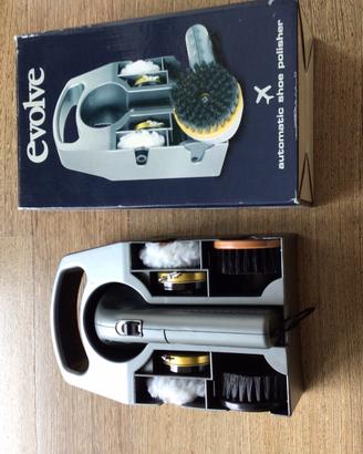 Kit pulizia scarpe a batteria