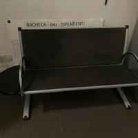 3 divanetti per sala d'attesa misure 120x60x85
