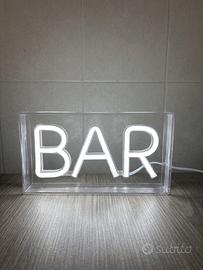 Lampada Led Neon “BAR” Just Light con presa USB