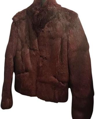 Giacca da donna in lapin color bordeaux - Heich