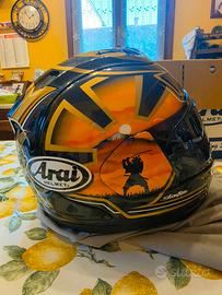Casco Arai RX-7 V EVO Pedrosa Gold M Visiere