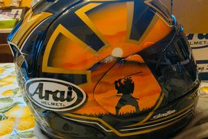Casco Arai RX-7 V EVO Pedrosa Gold M Visiere