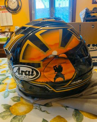 Casco Arai RX-7 V EVO Pedrosa Gold M Visiere