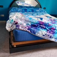 Camera matrimoniale favola blu azzurro oceano 