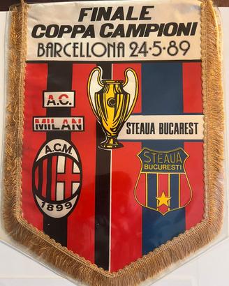 Gagliardetto finale coppa campioni89' Milan Steaua