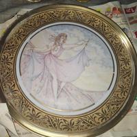 Piatti bavaria stagioni incisioni in oro