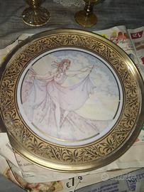 Piatti bavaria stagioni incisioni in oro