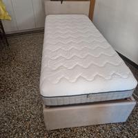 LETTO SINGOLO + RETE MOTORIZZATA+ MATERASSO 80X190