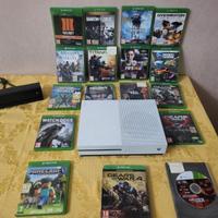 🎮 Xbox One S Bianca + Kinect + 17 Giochi–Perfetta