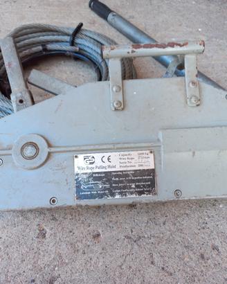 tirfor usato kg 1600 