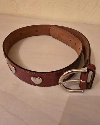 Cintura in cuoio da donna