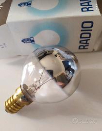 Lampadina con cupola argento 25W 💡💡