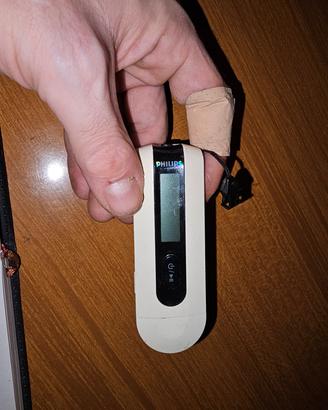 lettore mp3 Philips ben tenuto. funzionante 