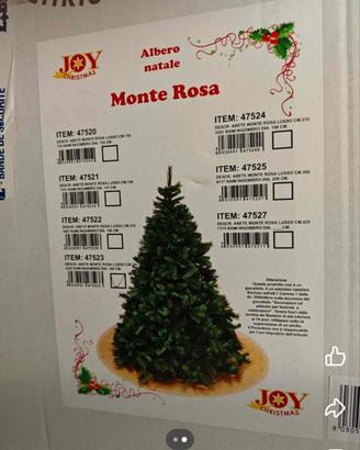 Albero di natale 240 cm